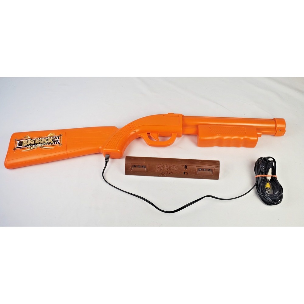 Big Buck Hunter Safari Jakks Pacific Plug & Play TV Arcade w/ Sensor - READ